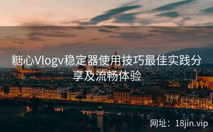 糖心Vlogv稳定器使用技巧最佳实践分享及流畅体验